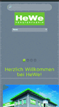 Mobile Screenshot of hewe.de